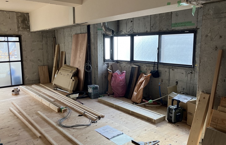 既存の建物の構造を最大限に活かす